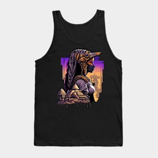 Galaxy Futuristic -Egyptian Goddess Tank Top